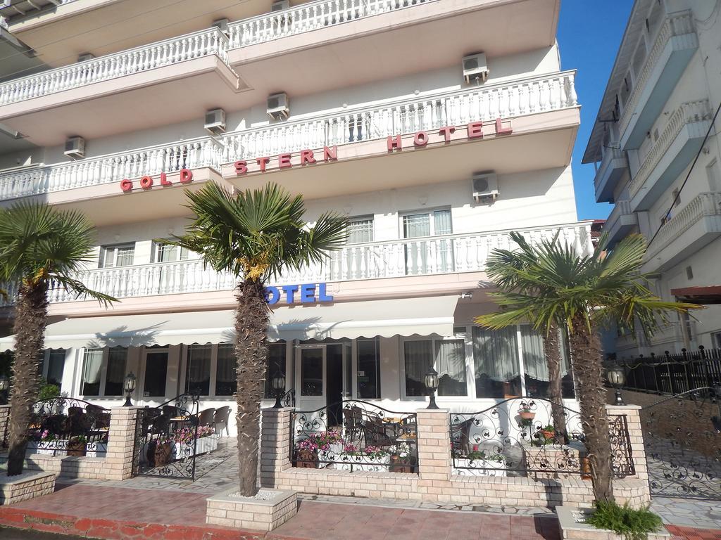 Gold Stern Hotell Paralía Exteriör bild